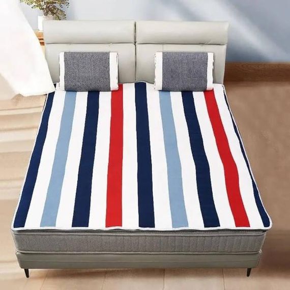 Електропростирадло 120х160см ALFARID Різнокольорові смужки