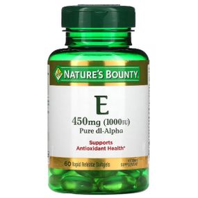 Витамин E Nature's Bounty Vitamin E 1000 IU 60 Caps
