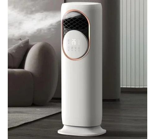 Вентилятор підлоговий побутовий DOMOTEC MS-1630 White для дому та офісу • Потужний вентилятор для кімнати, спальні та квартири | Зображення 2