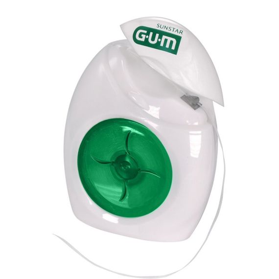 Зубна нитка GUM BUTLERWEAVE MINT WAXED, м'ятна вощена, 55 м | Зображення 2