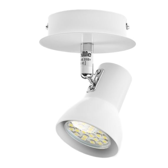 Светильник настенный накладной спот HTL-182/1 GU10 WH | Зображення 1