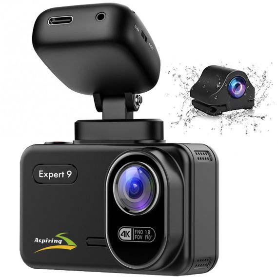 Відеореєстратор Aspiring Expert 9 Speedcam, WI-FI, GPS, 2K, 2 camers | Зображення 6