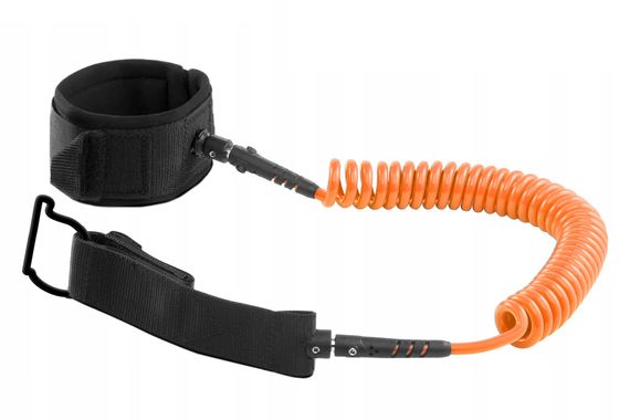 Ліш страхувальний для дошки TSUNAMI SUP-Leash Black/Orange (P-5907739316493)