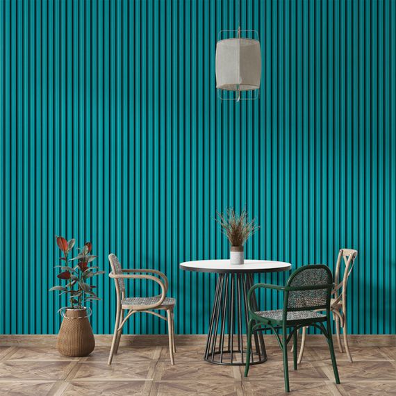 Рейка декоративна WPC стінова 3000х160х23мм Темна бірюза SW-00001863 | Зображення 6