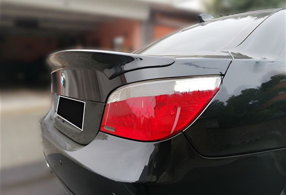 Спойлер CSL-Style (Черный Глянец) для BMW 5 серия E-60/61 2003-2010 гг