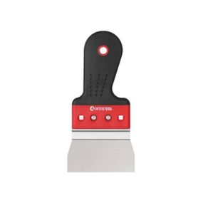 Шпатель із неіржавкої сталі 100 мм Проф INTERTOOL KT-26701