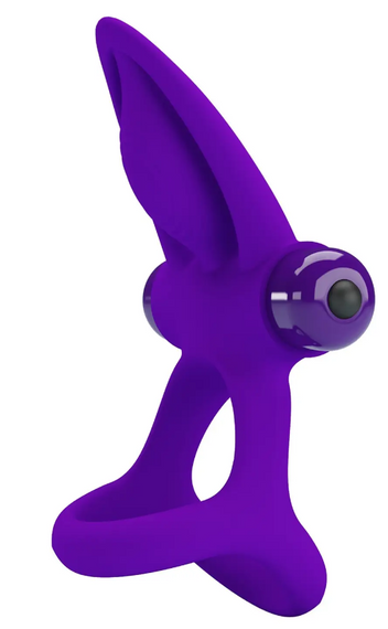 Ерекційне вібро кільце Pretty Love — Vibration Cock Ring, 10 vibration functions Sex Aura | Зображення 3