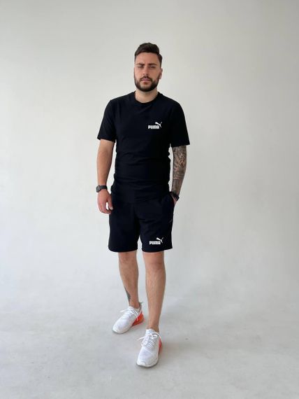 Чоловічий літній костюм Puma черний | Зображення 3