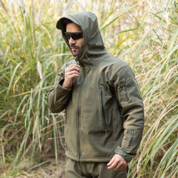 Тактическая куртка Pave Hawk PLY-6 Green 3XL мужская армейская холодостойкая с капюшоном | Зображення 2