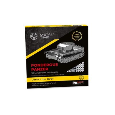 Конструктор Metal Time Коллекционная модель Ponderous Panzer Heavy Tank Тяжелый танк Тигр (MT020) | Зображення 9