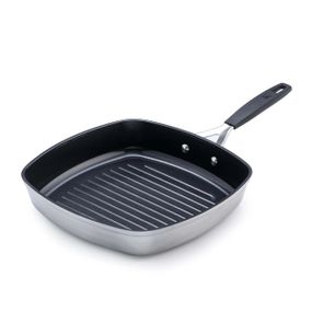 Сковорода-гриль MasterРro Smart BGEU-3771 28х28 см сiра