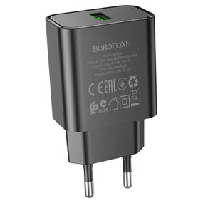 МЗП Borofone BA72A Spring QC3.0 Black