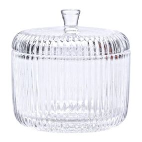 Конфетница с крышкой Ø 9 см ваза конфетница круглая стеклянная HP-4-99