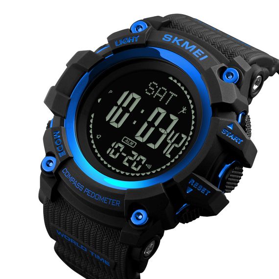 Skmei 1356BU Black-Blue Compass | Зображення 1