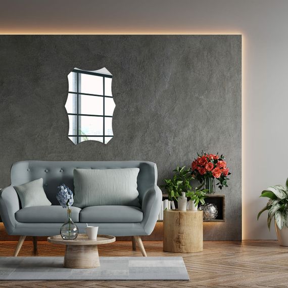 Дзеркало акрилове самоклеюче 400*600мм*2мм SW-00001521 | Зображення 5