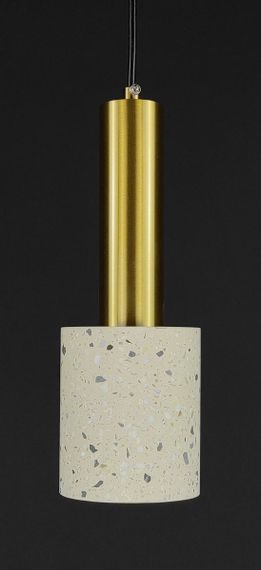 Люстра підвісна на 1 лампочку 27693 Латунь 35-180х10х10 см. | Зображення 1