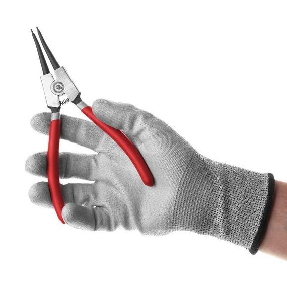 Щипці для стопорных кілець прямі на розтискання INTERTOOL HT-7013 | Зображення 4