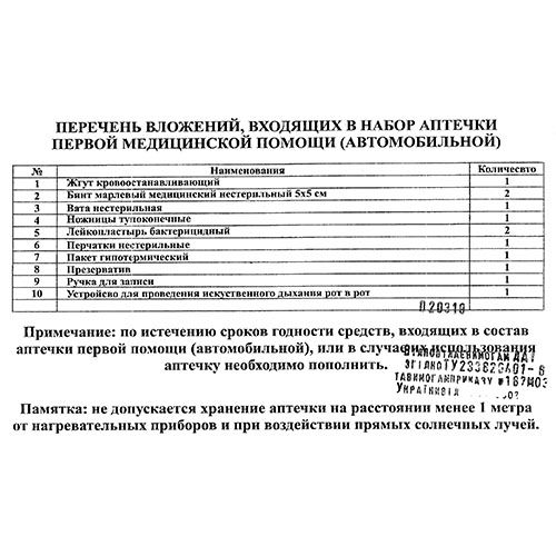 Аптечка "Мицар" | Зображення 4