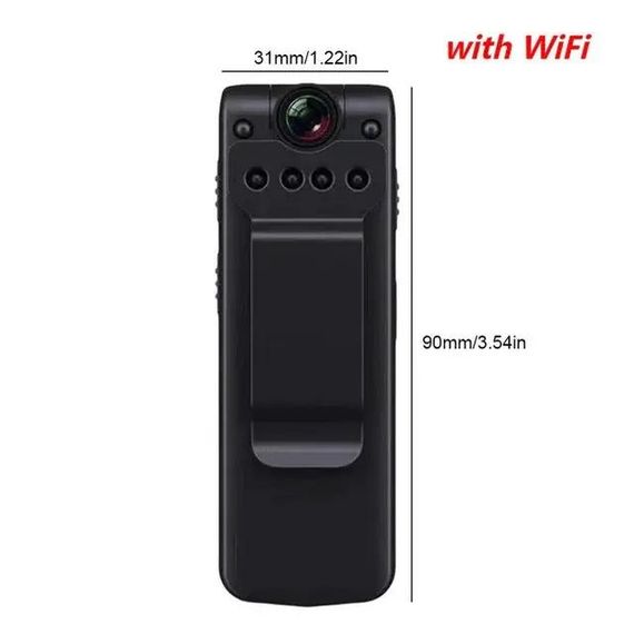 Камера Full HD Wi-Fi бездротова мінікамера XPRO 1080P нічне видіння, чорний (43453-_363) | Зображення 3