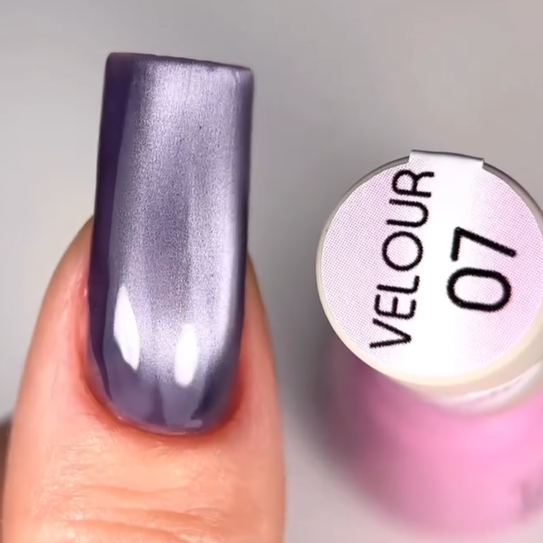 Гель-лак котяче око Toki Toki Velour Cat №07 5мл