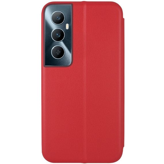 Шкіряний чохол-книжка Classy для Realme C65 4G Червоний | Зображення 1