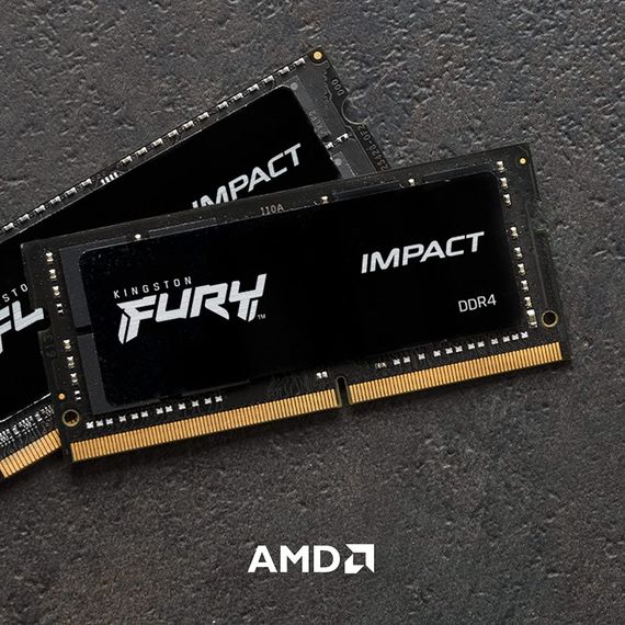 Модуль пам'яті для ноутбука SoDIMM DDR4 16GB 3200 MHz Impact Kingston Fury (ex.HyperX) (KF432S20IB/16) | Зображення 7