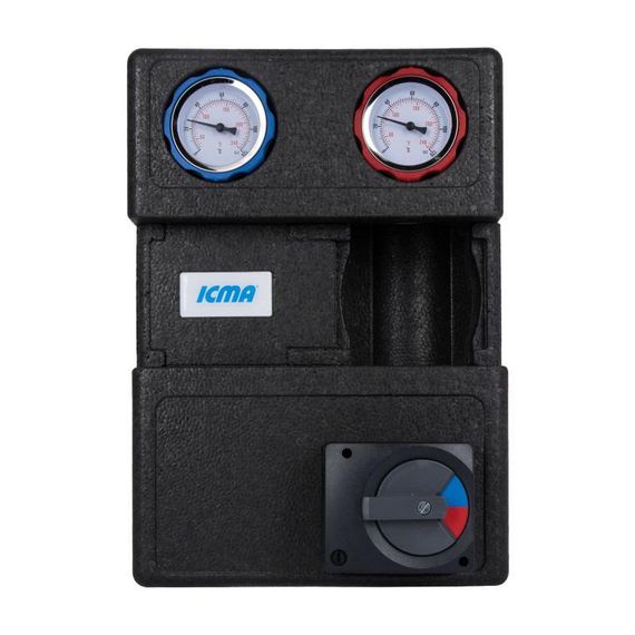 Насосная группа Icma №R001 1 1/2"x1" подключение справа, без насоса 93R001AFD53SC