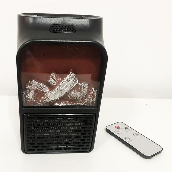Портативный тепловентилятор для обогрева Flame Heater 1000 Вт, Электрический обогреватель для офиса OX-68 | Зображення 6
