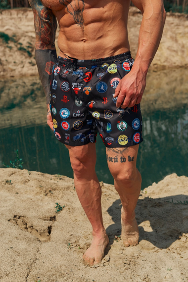 Плавки НБА чёрный S | Зображення 2