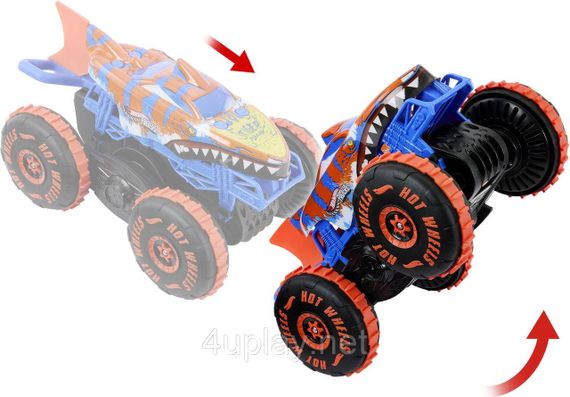 Машинка-позашляховик на радіокеруванні Hot Wheels Monster Trucks Tiger Shark Climber 1:15 (JFR39) | Зображення 5
