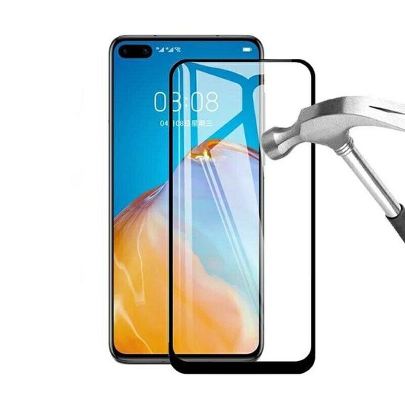 Захисне скло 2.5D на весь екран для Huawei P40 | Зображення 2