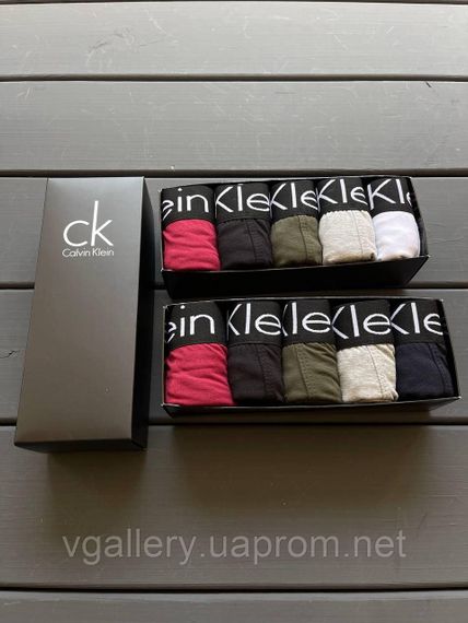 Мужские Трусы CK Black Steel Modal, мужские трусы Кельвин Кляйн c черныйм поясом, летний вариант Модал Премиум | Зображення 5