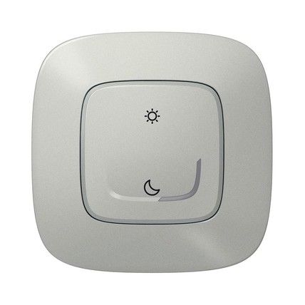 Valena Allure with NETATMO. Умный беспроводной сценарный выключатель &quot;День / Ночь&quot; . Алюминий (752789)