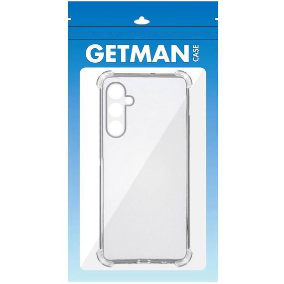 TPU чохол GETMAN Ease logo посилені кути Full Camera для Samsung Galaxy A56 5G / A36 5G Безбарвний (прозорий) | Зображення 2