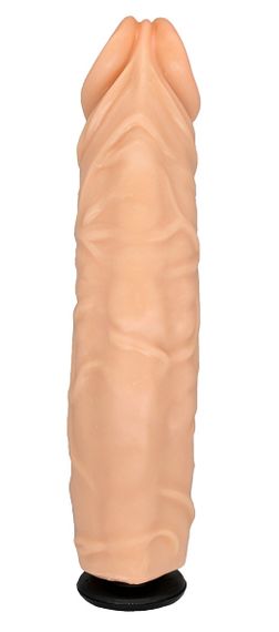 Насадка для страпона тілесна EGZO NSTR22 ( 19,5 см х 4,4 см ) Sex Aura | Зображення 3