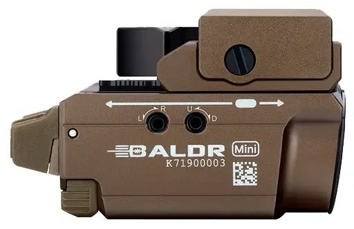 Ліхтар з ЛЦВ Olight Baldr Mini Green Laser Desert Tan | Зображення 3