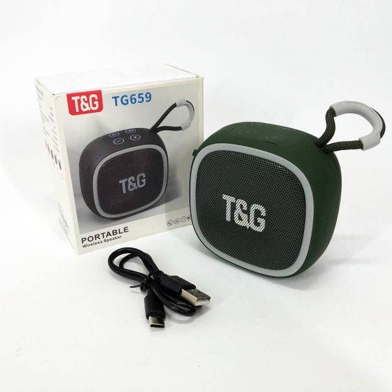 Bluetooth музыкальная колонка TG659, Колонка акамуляторна, Музыкальные колонки для улицы SJ-63 | Зображення 8