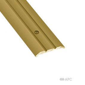 Поріг алюмінієвий ТІС АО30Р рифлений 30*3мм 0,9м золото 5639