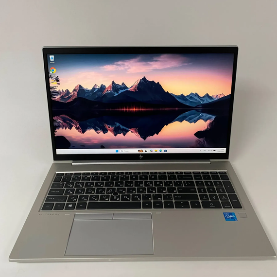 Ультрабук Б-класс HP EliteBook 850 G8 / 15.6" (1920x1080) IPS / Intel Core i5-1145G7 (4 (8) ядра по 2.6 - 4.4 GHz) / 16 GB DDR4 / 256 GB SSD / Intel Iris Xe Graphics / WebCam / TouchID / USB Type-C б/у + Подарок Беспроводная мышь / USB | Зображення 1