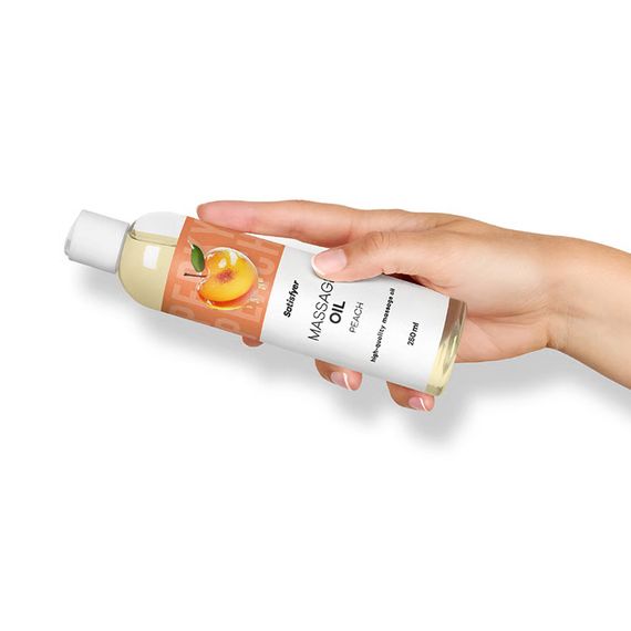 Розпродаж!!! Масажна олія Satisfyer Massage Oil Peach 250 мл (термін 30.04.2027) | Зображення 5