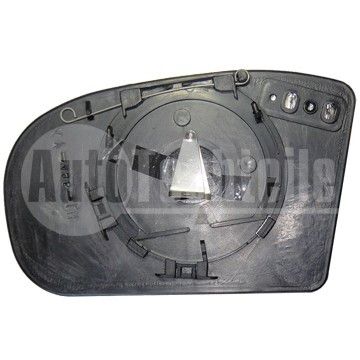 Вставка зеркала с подогревом правая Mercedes Benz W203/S203 00-07/ W211/S211 02-09, AutoTechteile, 100 8163, 6472534