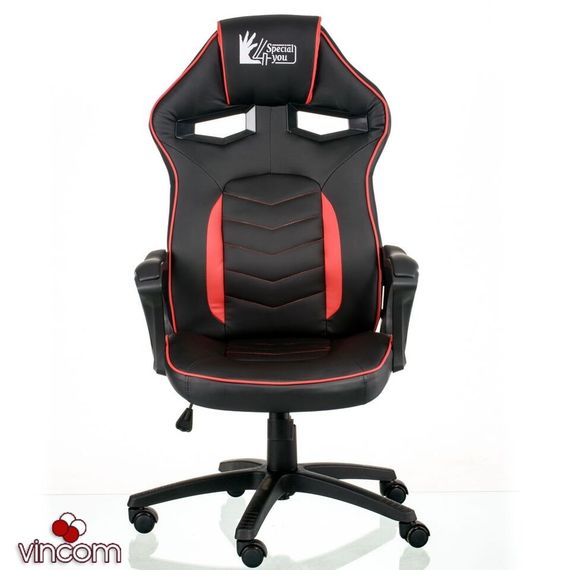 Кресло Special4You Nitro blackred | Зображення 1