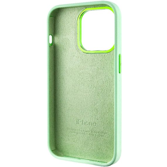 Чохол Silicone Case Metal Buttons (AA) для Apple iPhone 14 Pro (6.1") | Зображення 4