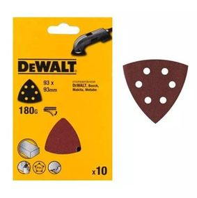 Шліфувальний папір DeWalt 93 мм, зерно 120, 10 шт (DT3093)