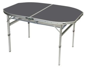 Стіл Bo-Camp Case Model Oval 120x80 cm Grey (1404415) (DAS303277)