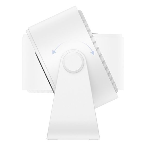 Настільний вентилятор Hoco HX66 desktop circulating fan 3000 mAh White | Зображення 4
