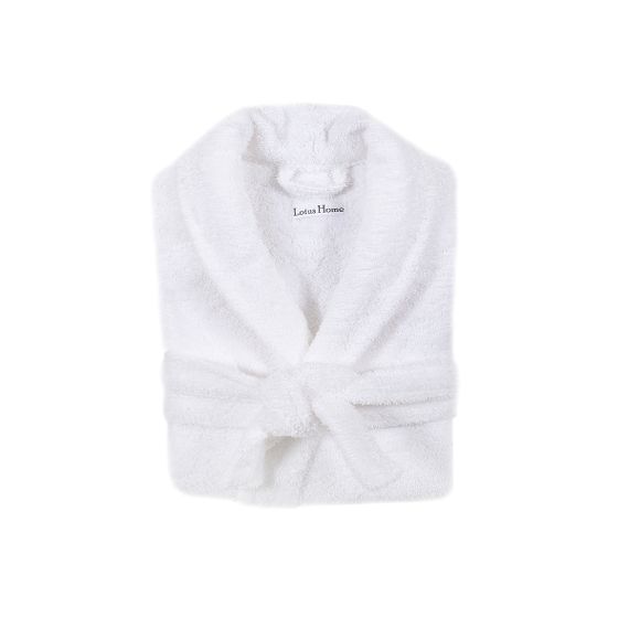 Халат Lotus Home 107804 Туреччина XL  Махра Білий