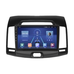 Штатная магнитола Lesko для Hyundai Elantra IV (HD) 2006-2011 экран 9" 4/32Gb 4G Wi-Fi GPS Top