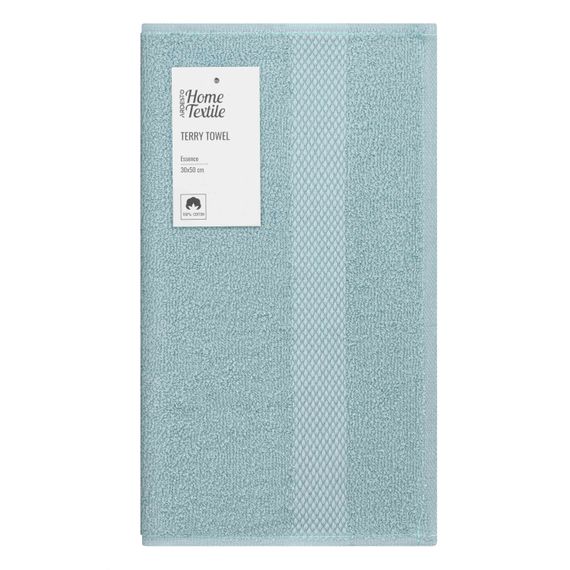 Рушник ARDESTO махровий Essence 30х50см, 100% бавовна, аква (ART2230AQ)