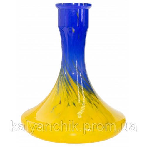 Колба для кальяну Sky Craft синьожовта